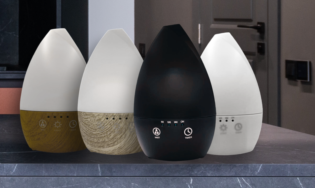 Jet Black Essential Oil Diffuser