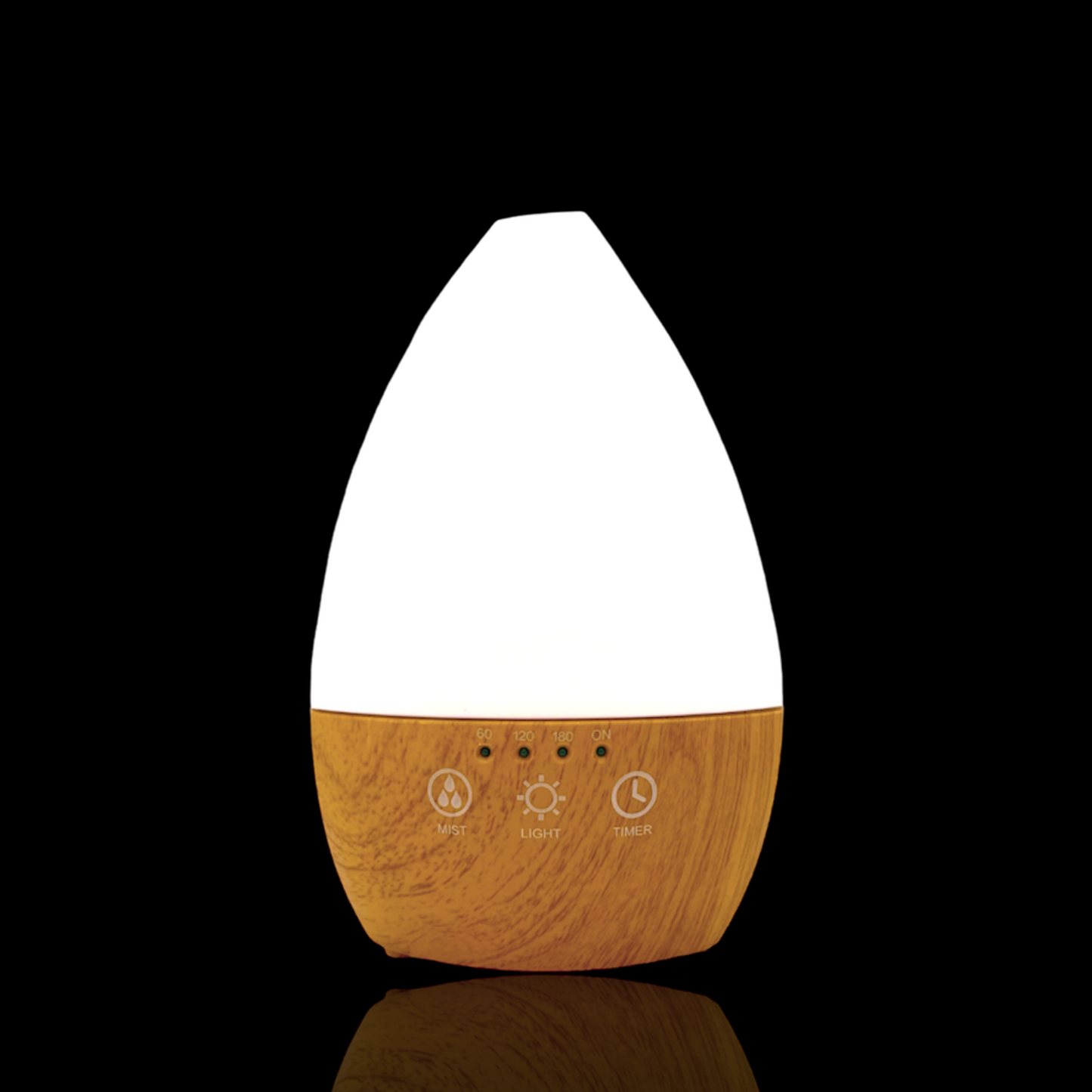 Arctic White & Dark Wood Essential Oil Diffuser